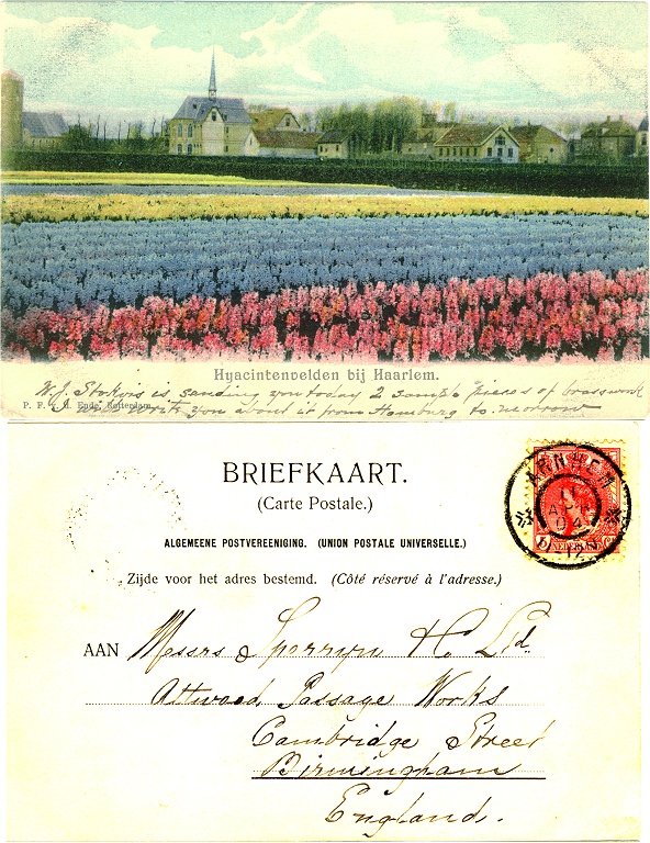 postcard to Attwood Passage works