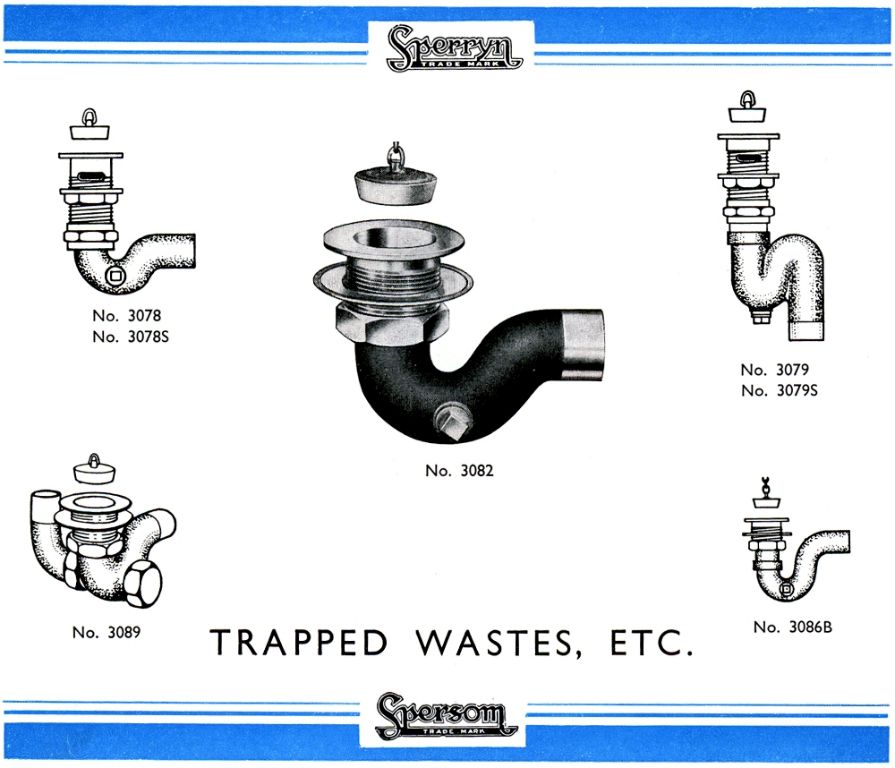 trapped  waste